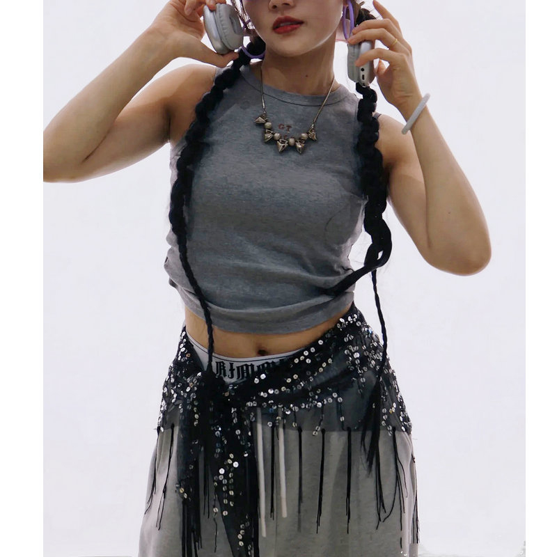 Street Fashion Thailand - Ceinture de danse orientale à sequins