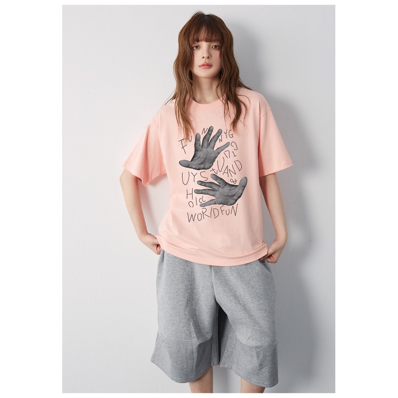 Street Fashion For Short Guys - FUNNY GUY T-shirt rétro américain pour