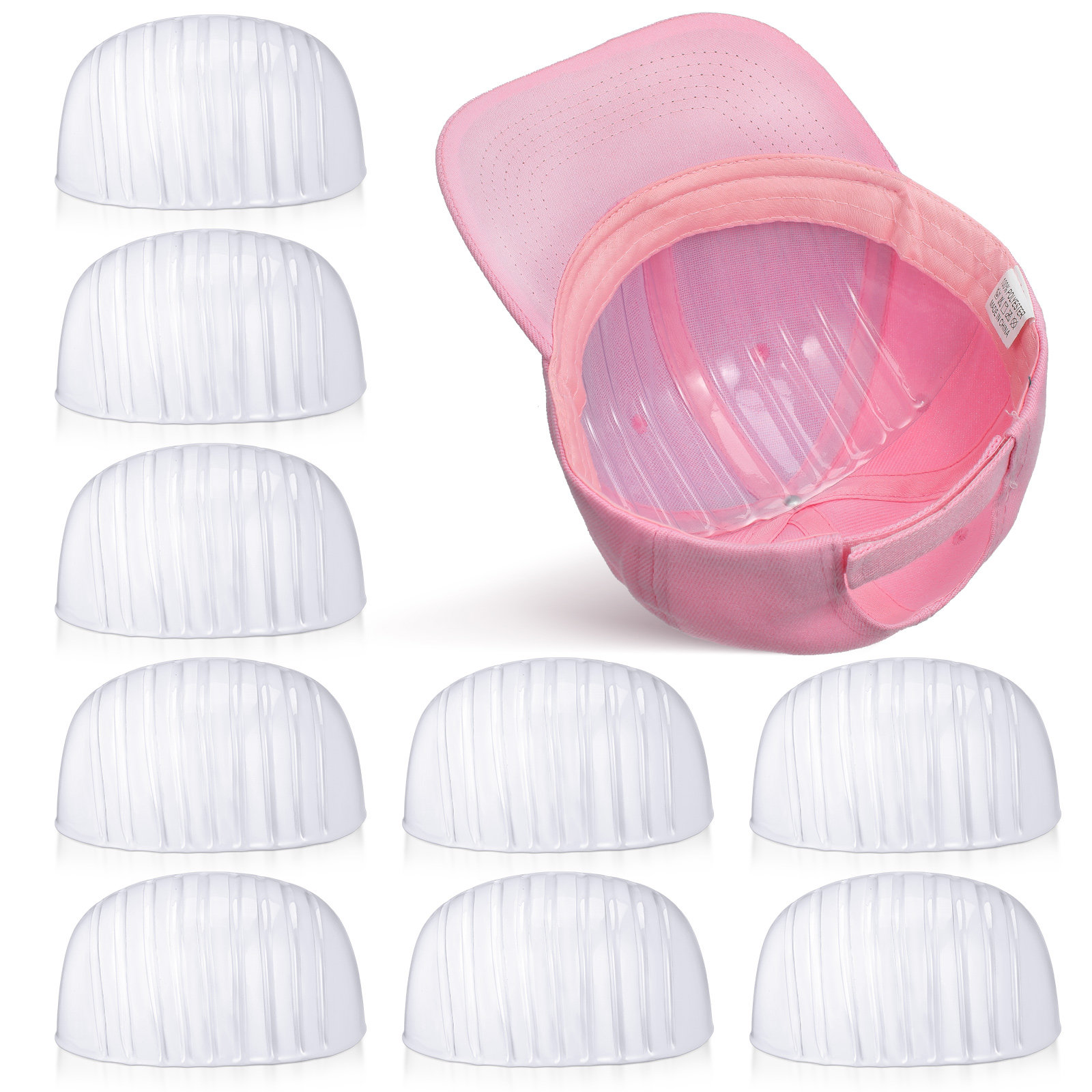 Baseball Cap Fitted - 25 pièces – Supports en plastique