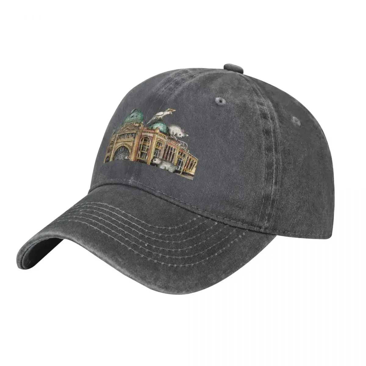 Street Fashion Melbourne - Casquette de baseball Flinders Street Station