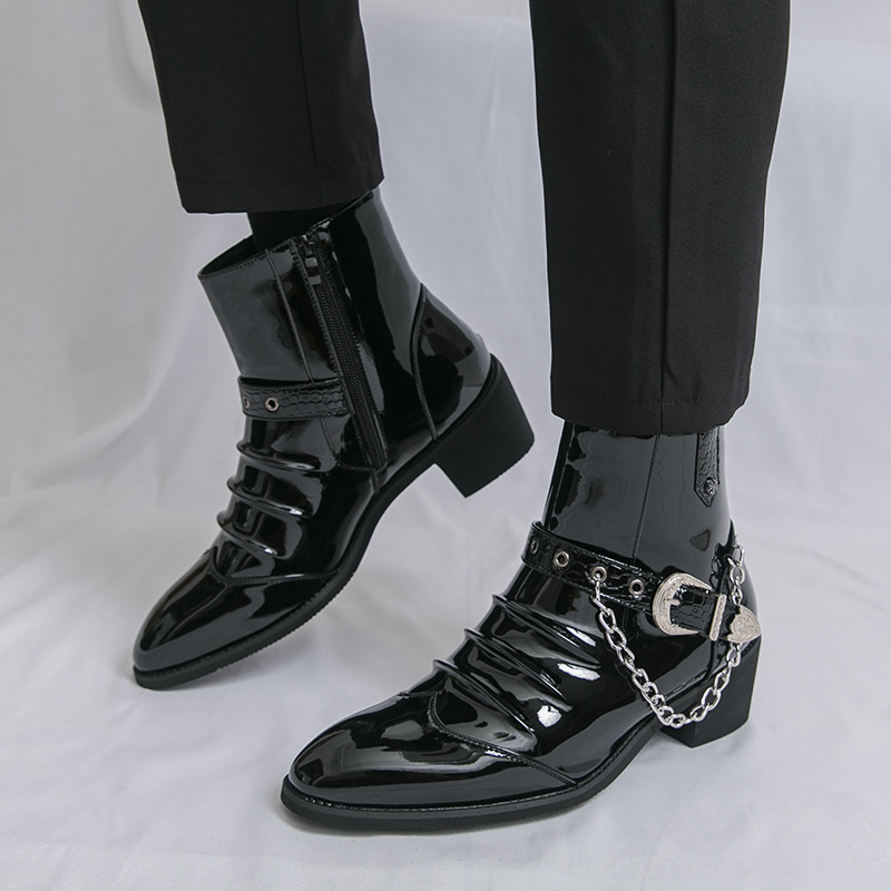 Street Fashion Brand - Mode côté fermeture éclair haut hommes