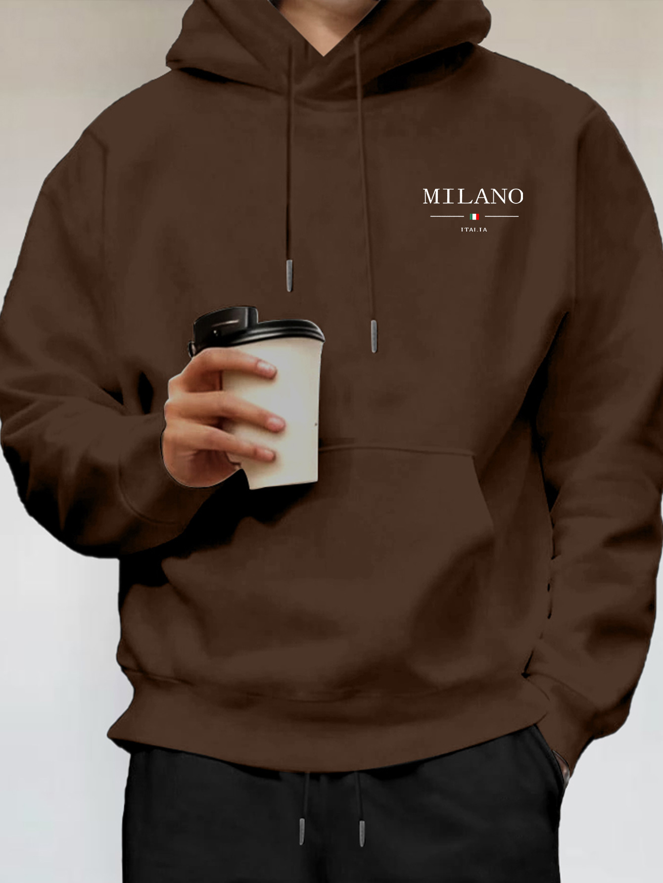 Sweat-shirt à capuche pour hom - Street Fashion Milan avis et prix