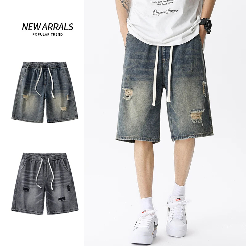 Été mince Denim Shorts hommes  - Street Fashion Jeans avis et prix