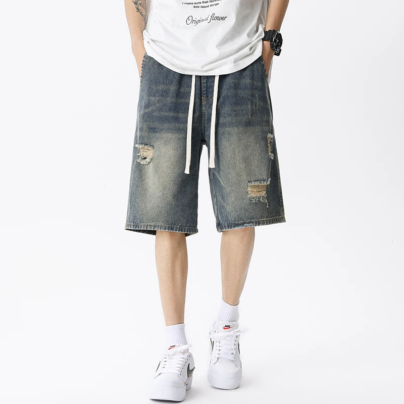 Été mince Denim Shorts hommes  - Street Fashion Jeans avis et prix