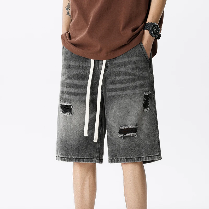 Été mince Denim Shorts hommes  - Street Fashion Jeans avis et prix