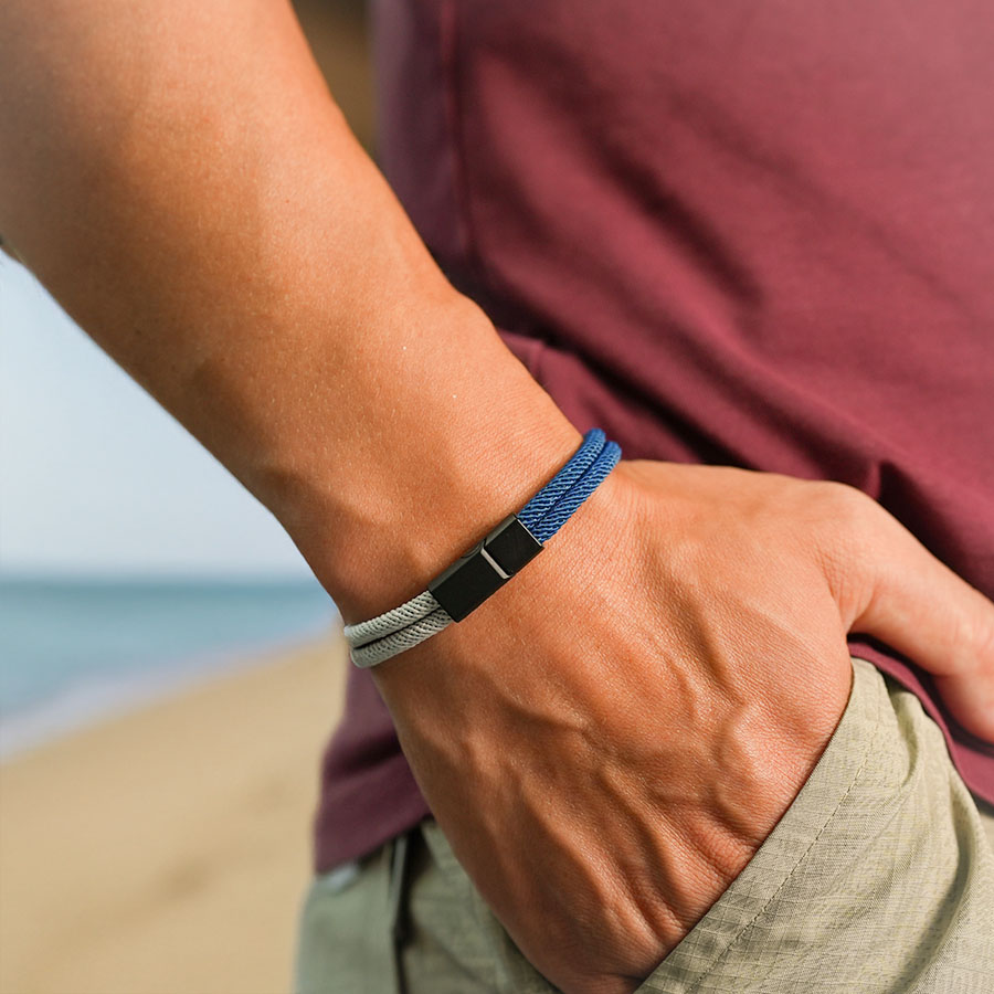 5 Styles hommes corde Bracelet - Street Fashion Milan avis et prix