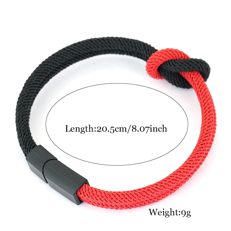 5 Styles hommes corde Bracelet - Street Fashion Milan avis et prix