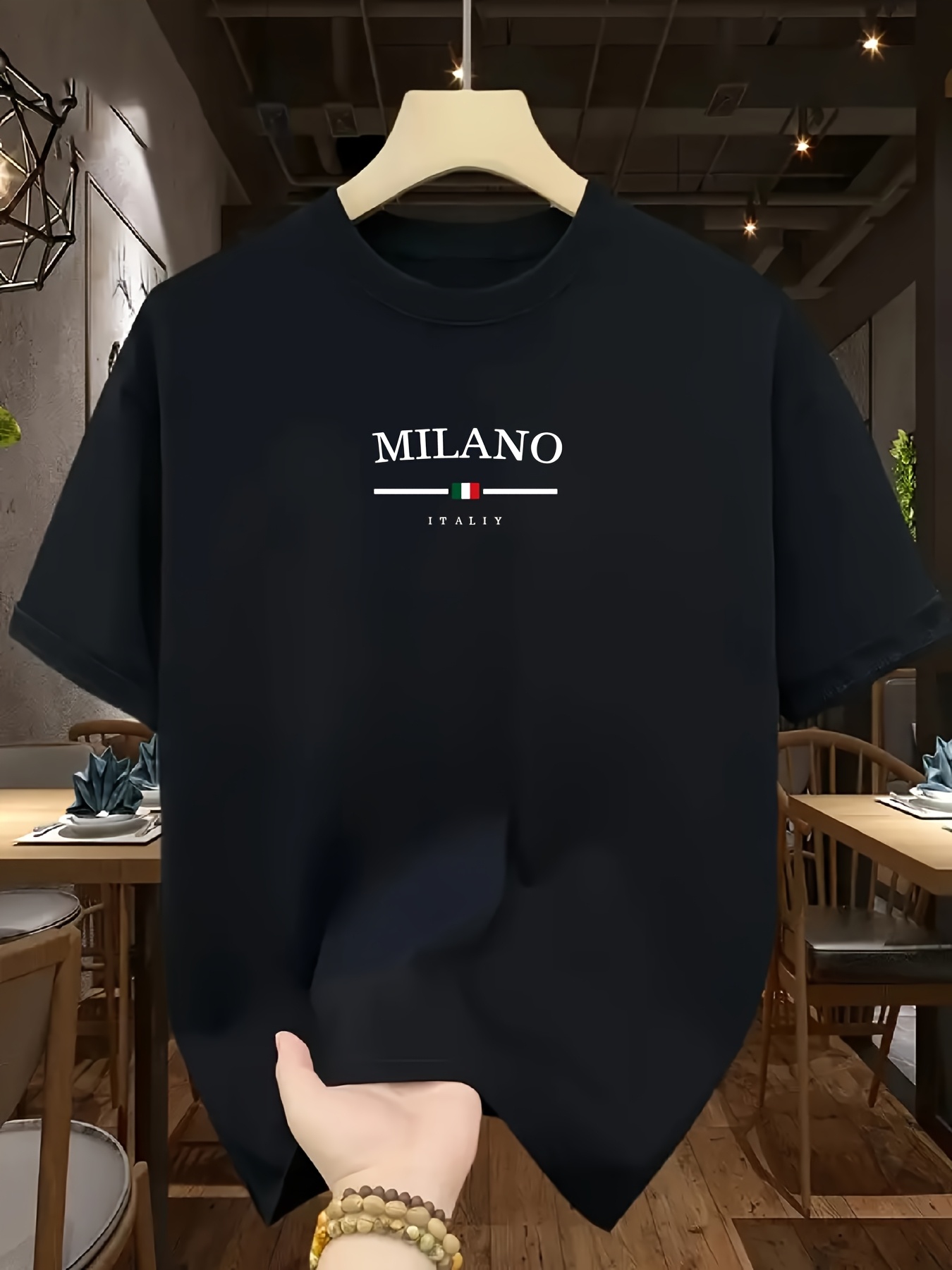 T-shirt à manches courtes et c - Street Fashion Milan avis et prix