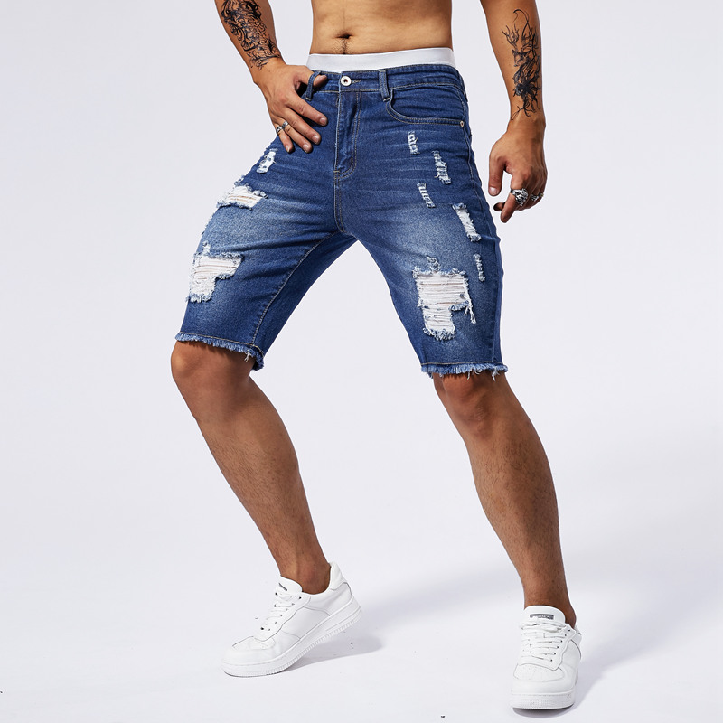 Short en Denim déchiré pour ho - Street Fashion Brand avis et prix