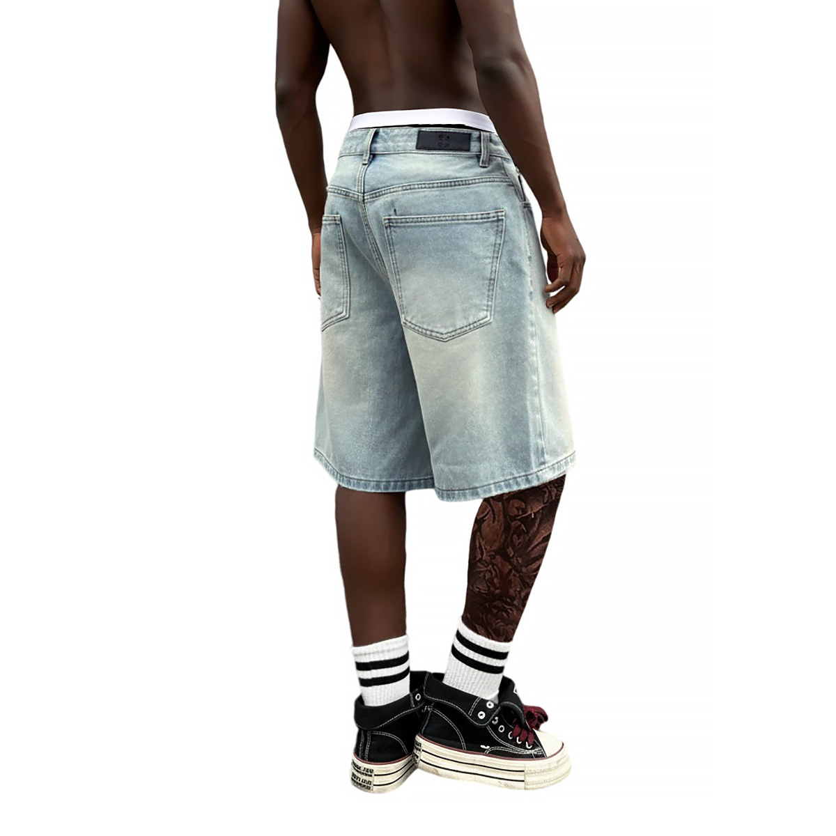 Short en jean ample pour homme - Street Fashion Jeans avis et prix