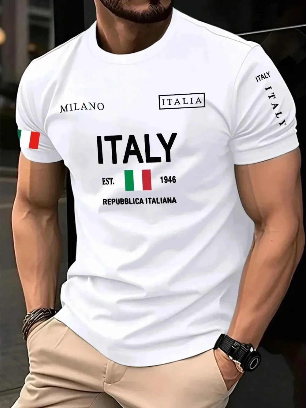 T-shirt Homme Respirant à Séch - Street Fashion Milan avis et prix