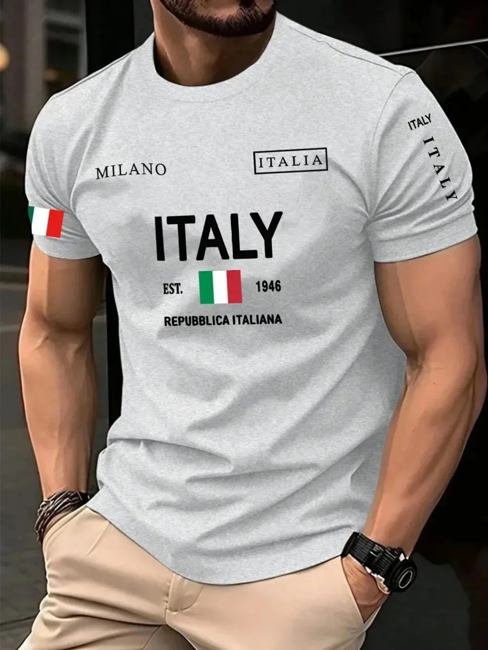 T-shirt Homme Respirant à Séch - Street Fashion Milan avis et prix
