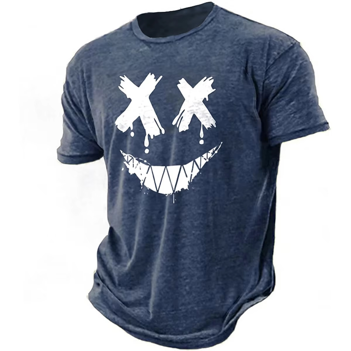 T-shirt 3D souriant pour homme - Street Fashion Definition avis et prix