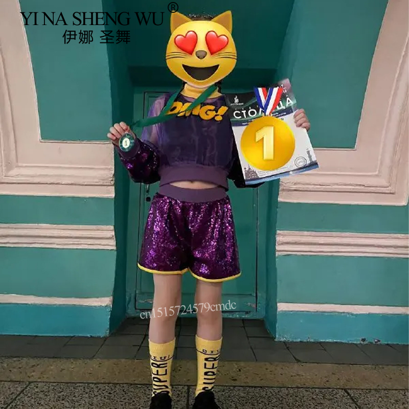Costume de danse Jazz pour fil - Street Fashion Outfit Girl avis et prix
