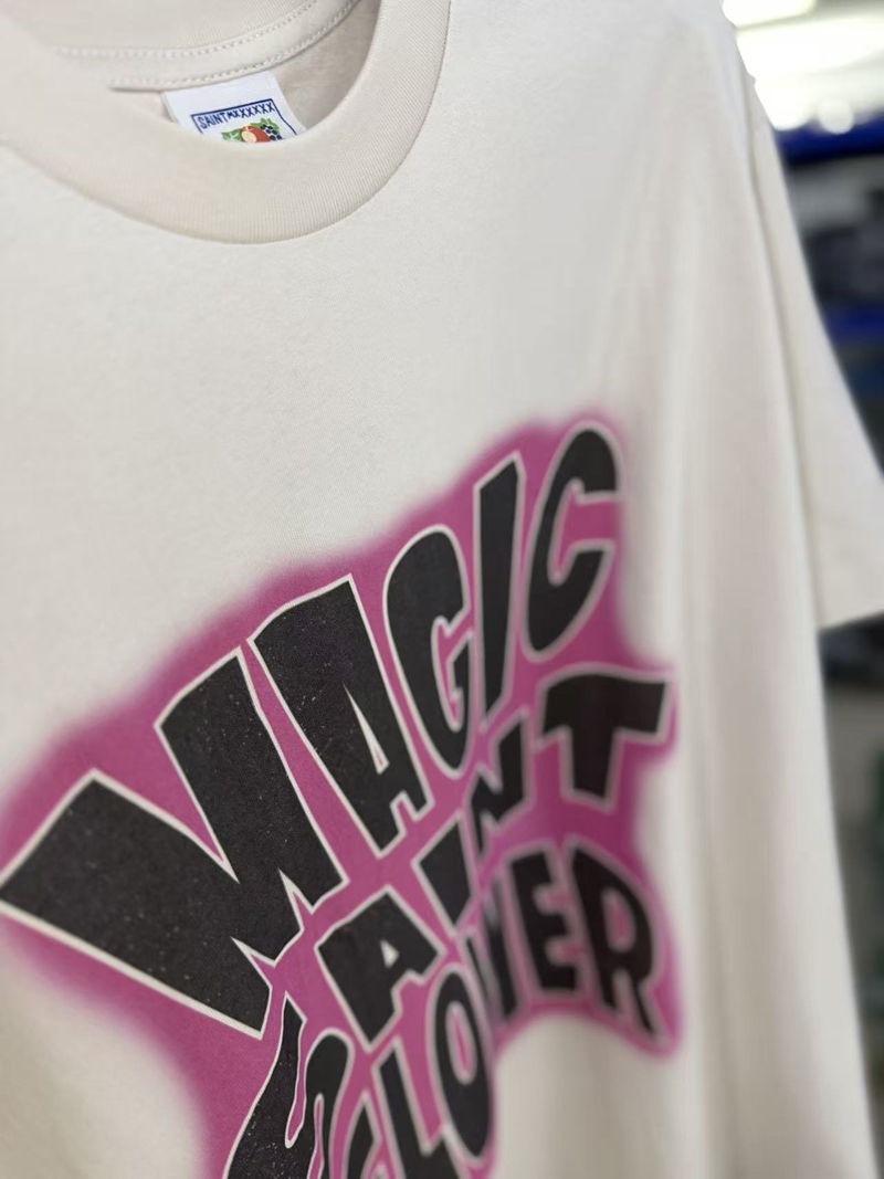 T-shirt Saint 2026ss à manches - Street Fashion Graffiti avis et prix