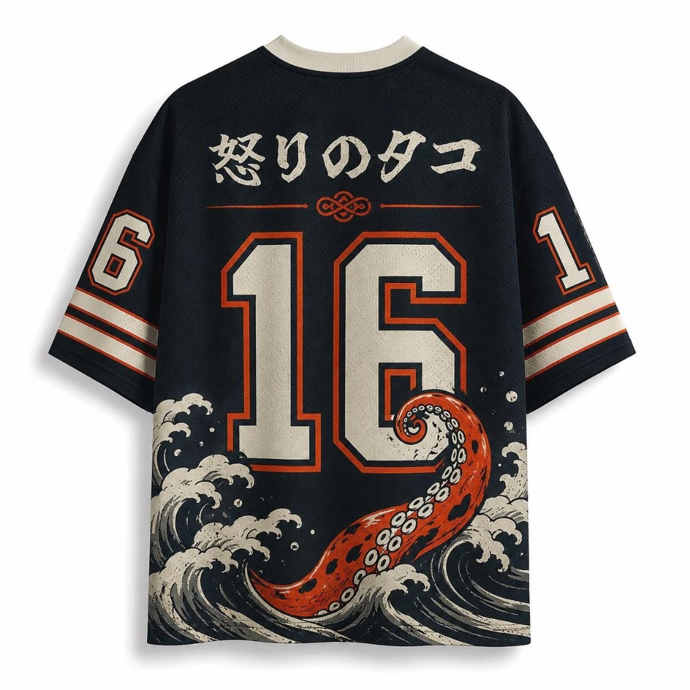 T-shirt à col en V pour hommes - Street Fashion In Japanese avis et prix