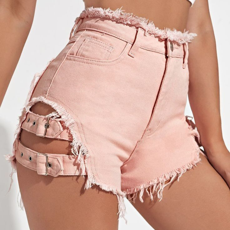Shorts en jean taille haute po - Street Fashion Jeans avis et prix