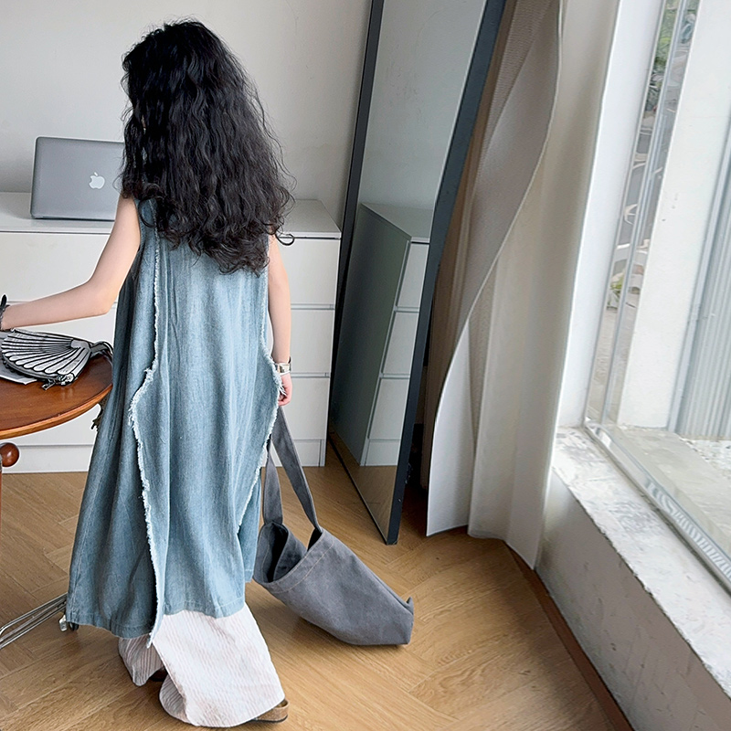 Robes d'été en Denim pour enfa - Street Fashion Jeans avis et prix