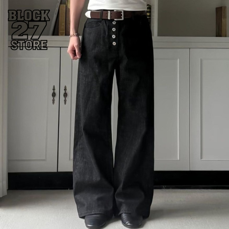 Jeans pour hommes Harajuku été - Street Fashion Graffiti avis et prix