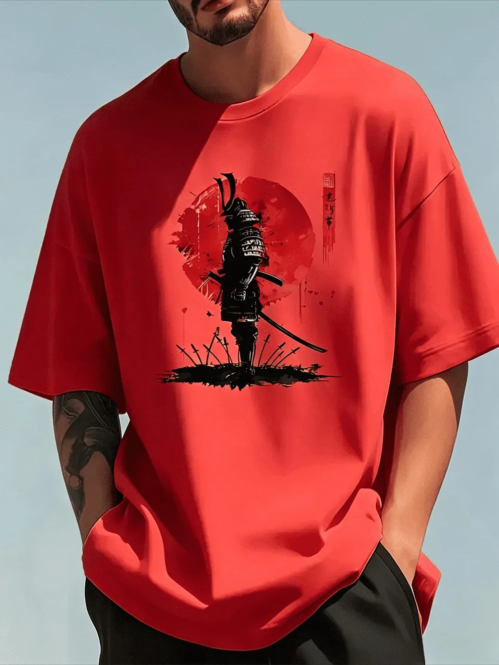 Fashiona – T-shirt ample décon - Street Fashion In Japanese avis et prix