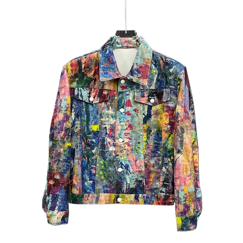 Veste en jean graffiti pour ho - Street Fashion Graffiti avis et prix
