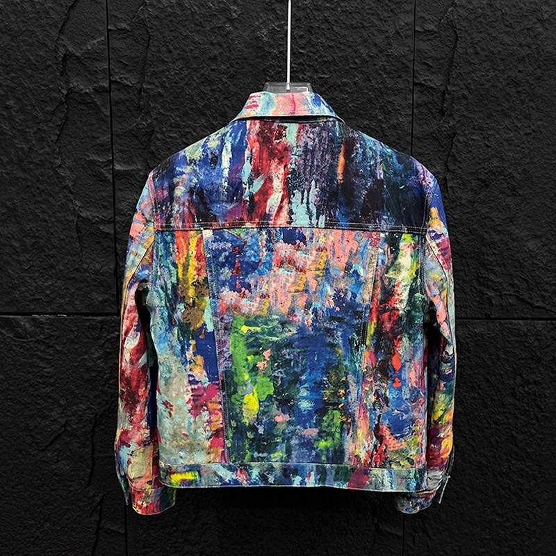 Veste en jean graffiti pour ho - Street Fashion Graffiti avis et prix