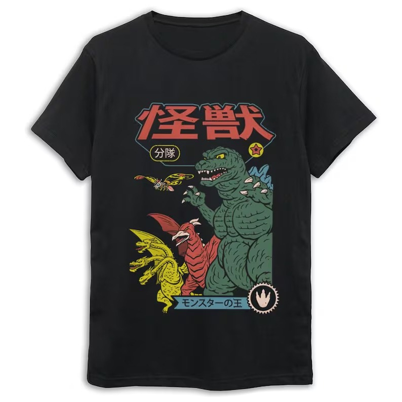 T-shirt graphique Godzilla Goj - Street Fashion In Japan avis et prix